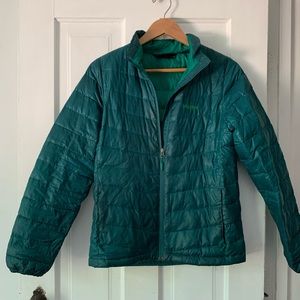 Marmot Green Down Jacket